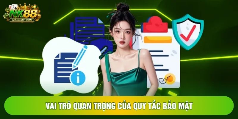Vai trò quan trọng của quy tắc bảo mật Vai trò quan trọng của quy tắc bảo mật